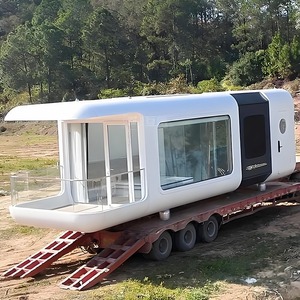 บ้านสำเร็จรูปโครงสร้างเหล็กทนลมแรง รูปทรงแคปซูลอวกาศ - Product Image 4