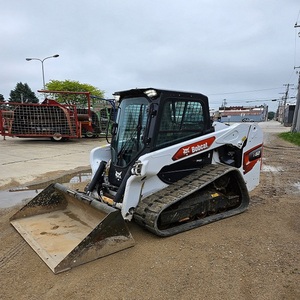 รถตักล้อยางขนาดเล็ก Bobcat T62 รุ่นขายส่งจากโรงงาน เครื่องยนต์ Kubota 66 แรงม้า ห้องโดยสารแบบปิด ระบบไฮดรอลิกเสริมแรงดันสูง - Product Image 4