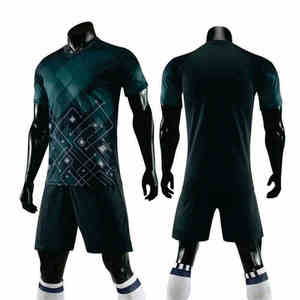New Arrival Comfortable Printed Breathable Pakistan Soccer Wear Uniform Sets Short Sleeve Football Jersey High Quality Quick Dry - Product Image 1