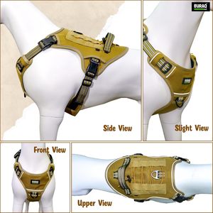 Premium Tactical Dog <b>Harness</b> OEM ODM Custom Logo Heavy Duty Adjustable No Pull <b>Pet</b> <b>Harness</b> Direct Manufacturer - Product Image 6