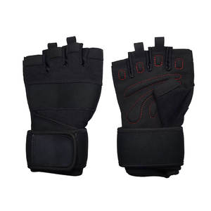 ถุงมือยกน้ำหนักหนังแท้แบบกำหนดโลโก้และดีไซน์เอง ราคาประหยัด สำหรับออกกำลังกายในยิม เหมาะสำหรับทั้งชายและหญิง - Product Image 1