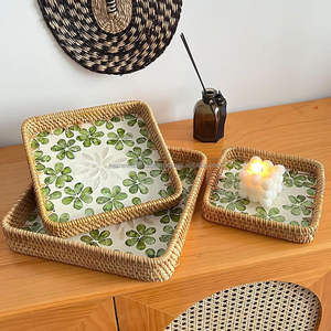 Plateau de service en nacre de luxe fait à la main, taille personnalisée, durable, écologique, qualité commerciale, contact alimentaire sûr, vente en gros - Product Image 3