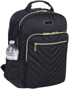 Sac à dos unisexe imperméable en nylon avec doublure, idéal pour ordinateur portable, directement de l'usine, avec poignée/sangle détachable pour l'école et les voyages, compatible OEM/ODM - Product Image 1