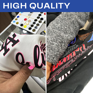 กระดาษทรานเฟอร์ HTV แบบฟิล์มสองสี PU Flex ปรับแต่งได้ ตัดได้ พิมพ์ลายสกรีนคุณภาพสูง สำหรับเสื้อผ้า ผลิตในเกาหลี - Product Image 4