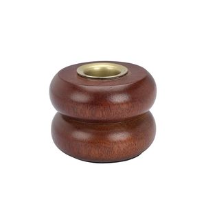 Handmade Round Wooden Bakhoor Burner <b>Candle</b> <b>Holder</b> Matte Decorative Incense <b>Holder</b> for Home Wedding Easter Decor - Product Image 2