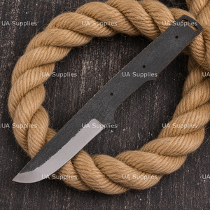 Cuchillo de Acero al Carbono Drop Point al Mejor Precio al por Mayor, Hoja Recta de 0.5mm de Grosor, No Ajustable, para Camping y Bricolaje UA - Product Image 4