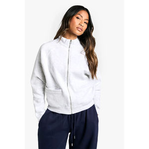 Sweat-shirts en coton de haute qualité pour femmes, décontractés, avec logo sur le devant, respirants, à manches longues, pull-over en tricot, sweat-shirt pour femmes - Product Image 5
