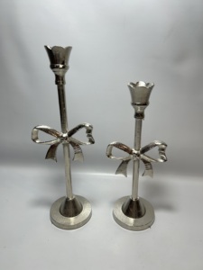 Centro de Mesa Navideño Creativo de Aluminio Dorado con Soporte para Velas en Forma de Asta de Ciervo, Venta al por Mayor - Product Image 5