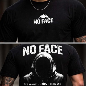 เสื้อยืดสตรีทแวร์ลายกราฟิกผู้ชาย ทรงโอเวอร์ไซส์ ผ้าฝ้าย แฟชั่นแนวเมือง พิมพ์ลายด้านหลัง รับสกรีนโลโก้ - Product Image 6