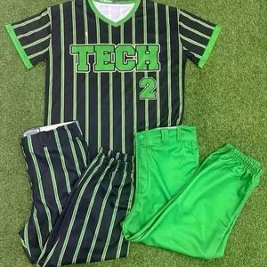 2026 Lightweight Custom Team Logos Leopard Letter <b>Pattern</b> Quick Dry Breathable Baseball Uniform Package for Baseball Softball - Product Image 1