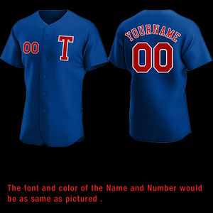 Camisetas de Béisbol y Sóftbol 100% Poliéster con Logotipo Personalizado, Diseño con Botones Completos, Antibacterianas, Unisex - Product Image 2