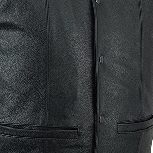 Chaleco de cuero genuino de última moda para hombre, chaleco de cuero auténtico de alta calidad a un precio razonable - Product Image 6