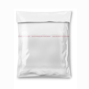 Bolsa de Correo Impermeable de Polipropileno de 810 Pulgadas con Sello Adhesivo |   Empaque a Prueba de Manipulación |   Blanco |   Paquete de 500 - Product Image 1