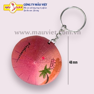 Elegante llavero de resina-Estatuilla de animal de belleza de Vietnam Recuerdo de estilo artificial para mantener los recuerdos de viaje cerca - Product Image 3