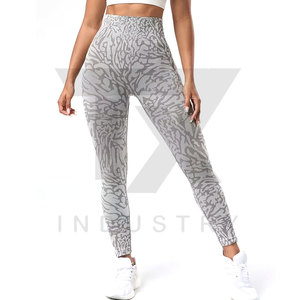 New Latest Design Women's Yoga <b>Leggings</b> High Quality Spandex/<b>Nylon</b> Quick Dry Breathable Plus Size Sportswear - Product Image 3