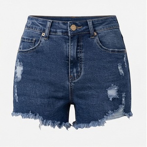 Fashion Women Jeans Mid Waist High <b>Stretch</b> Ladies <b>Denim</b> Shorts Customized Color Premium Quality Summer Apparel Trends - Product Image 1
