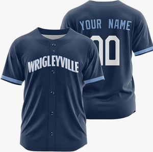 Maillot de baseball personnalisé avec nom et numéro d'équipe, vêtements de sport respirants pour équipes, ligues, fans, vente en gros OEM ODM - Product Image 2