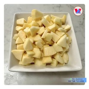 Purée de concentré d'ananas surgelé IQF la plus vendue, matière première de jus de fruit naturel jaune sucré pour usine de boissons - Product Image 1