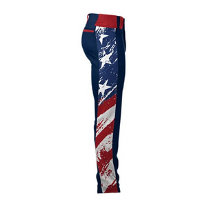 Pantalones de Béisbol Blancos OEM para Equipos Deportivos, Pantalones de Béisbol Transpirables para Atletas, Pantalones de Béisbol de Tela Elástica para Máxima Comodidad - Product Image 4