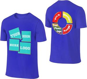 140GSM โพลีเอสเตอร์สำหรับผู้ชายเสื้อยืดคอกลมพิมพ์ลายแขนสั้นผลิตจากบังคลาเทศ100% - Product Image 1