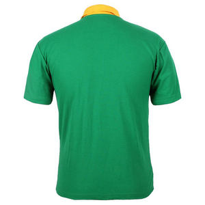 เสื้อโปโลชายคอปกตัดต่อ ผ้าฝ้ายถัก 100% แขนสั้น สไตล์ลำลอง รับทำโลโก้ - Product Image 2