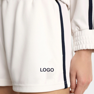 Custom Women's Tennis Roller Shorts Lightweight Performance Nylon Spandex Blend Moisture Wicking Elastic Waistband OEM - Product Image 3