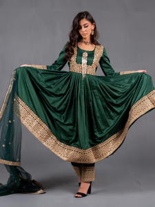 High Quality Afghan Kuchi Handmade Embroidered Dress In Lower Price And Low Moq Top Supplier Oem Services Afghan Kuchi Dress - Product Image 4