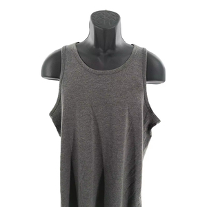 Camiseta sin mangas personalizada para hombre, color gris jaspeado, para gimnasio, entrenamiento, secado rápido, fitness, chaleco de entrenamiento, camiseta sin mangas para musculación, ropa al por mayor - Product Image 1