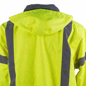 Meilleure veste de sécurité imperméable pour le travail, vente en ligne, faible MOQ, haute qualité, coupe-vent, chaude, pour homme - Product Image 5