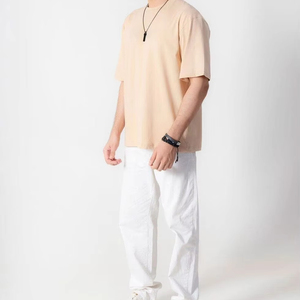 T-shirt à manches courtes pour homme, léger, tendance été, couleur personnalisée, t-shirts pour homme - Product Image 5