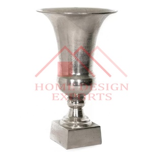 Garden Decoration Wholesale Price <b>Urns</b> <b>Planter</b> for Wedding Floor Centerpiece Best Seller Aluminium Garden <b>Urns</b> <b>Planter</b> Pots - Product Image 5