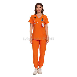Conjunto de Uniforme Médico Unisex Elástico con Tela Oxford y Detección de Agujas - Product Image 1