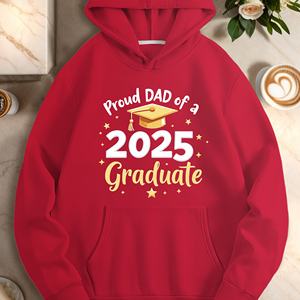 Fier papa d'un diplômé 2025 sweats à capuche décontractés pour femmes - Product Image 4