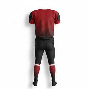Uniforme de Fútbol Americano Personalizado por Sublimación, Conjunto de Equipo, Tela de Poliéster Resistente, Malla Transpirable, Equipamiento de Práctica de Fútbol - Product Image 3