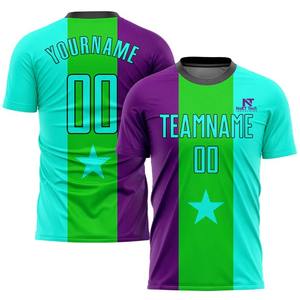 Ropa Deportiva Cómoda, Uniforme de Fútbol para Hombre, 100% Poliéster, Uniforme de Fútbol Personalizado para Hombre - Product Image 4
