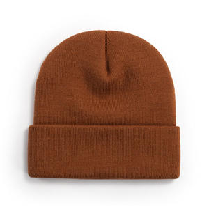 Gorro de Punto Personalizado OEM, Gorro de Invierno Grueso y Cálido con Logotipo Bordado, Gorro con Puño - Product Image 5