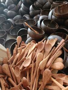 Cuencos Clásicos de Madera Hechos a Mano, de Plástico, para el Hogar, Regalo, Decoración, Cuenco de Coco de Alta Calidad VIETNAM - Product Image 5