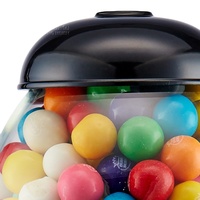 Distributeur de bonbons en capsules Kwang Hsieh 9 pouces, prix usine, couleur personnalisable, en alliage d'aluminium avec globe en verre, capacité 13 oz