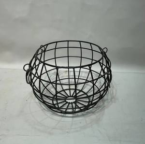 Panier de rangement en fil métallique pour légumes et fruits, organisateur rond pour comptoir de cuisine, garde-manger, maison - Product Image 2