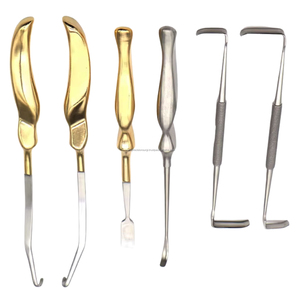 Juego de Instrumentos Profesionales de Clase I ISO13485 para Rinoplastia, Extractor de Cartílago Costal de Doble Cabeza, Retractor de Cartílago, Cirugía Plástica Nasal - Product Image 6