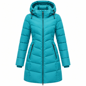<b>Women's</b> <b>Winter</b> <b>Parka</b> Jacket Waterproof Hooded Warm Coat with Cotton Filling Casual Plus Size Sports Jacket Wholesale - Product Image 6