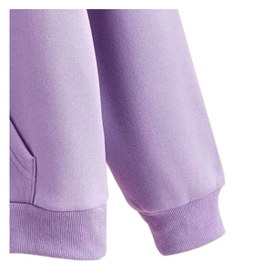 Sudadera con Capucha Extra Grande para Mujer, Color Morado Sólido, Tejido de Algodón Transpirable, con Bolsillos, Ropa de Invierno - Product Image 3