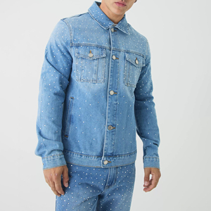 Best Sale Winter & Autumn Lightweight Men's Jeans <b>Jacket</b> Regular Size Trending Fashion Vintage Denim <b>Jacket</b> For Men's - Product Image 1