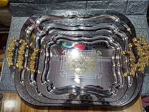 Linea Exports Inc LE-F11165 Bandeja de Hielo y Bandeja para Cubiertos Moderna, Ecológica, Antiadherente, de Metal, de Uttar Pradesh - Product Image 3