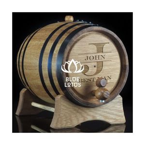 Barril de Roble de Alta Demanda 2026 para Elaboración de Whisky y Maduración de Vino, Construcción de Madera Premium Hecha a Mano - Product Image 1