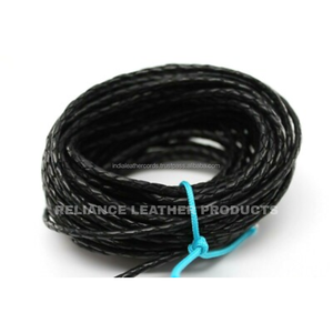 Flexible Genuine 3mm Cowhide Bolo <b>Braided</b> Leather Cord for Bracelet Necklace Anklet Pendant Jewelry Making DIY <b>Accessories</b> Craft - Product Image 6