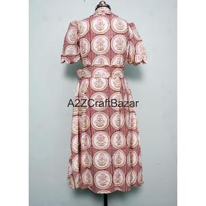 Vestido maxi informal de algodón 100% para mujer, cómodo, para fiesta en la playa, diseño elegante y recto. - Product Image 6