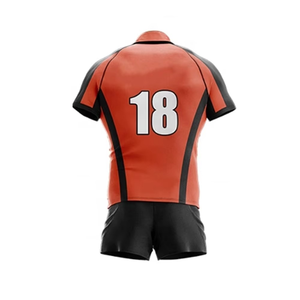 Ensemble de maillots de football unisexe vert et blanc, imprimé par sublimation, séchage rapide, coupe-vent, respirant, manches courtes, 100% polyester - Product Image 2