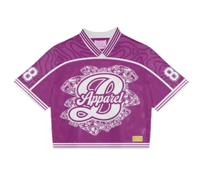 T-shirt de sport personnalisé avec logo d'usine, col en V, coupe ample, t-shirts oversize, hauts courts, vêtements unisexes, maillot de football en mesh, streetwear - Product Image 2