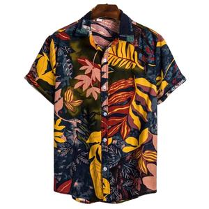 Camisa de manga corta para hombre, camisa de verano con diseño personalizado - Product Image 5